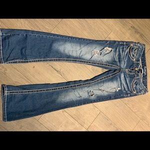 Amethyst flare jeans